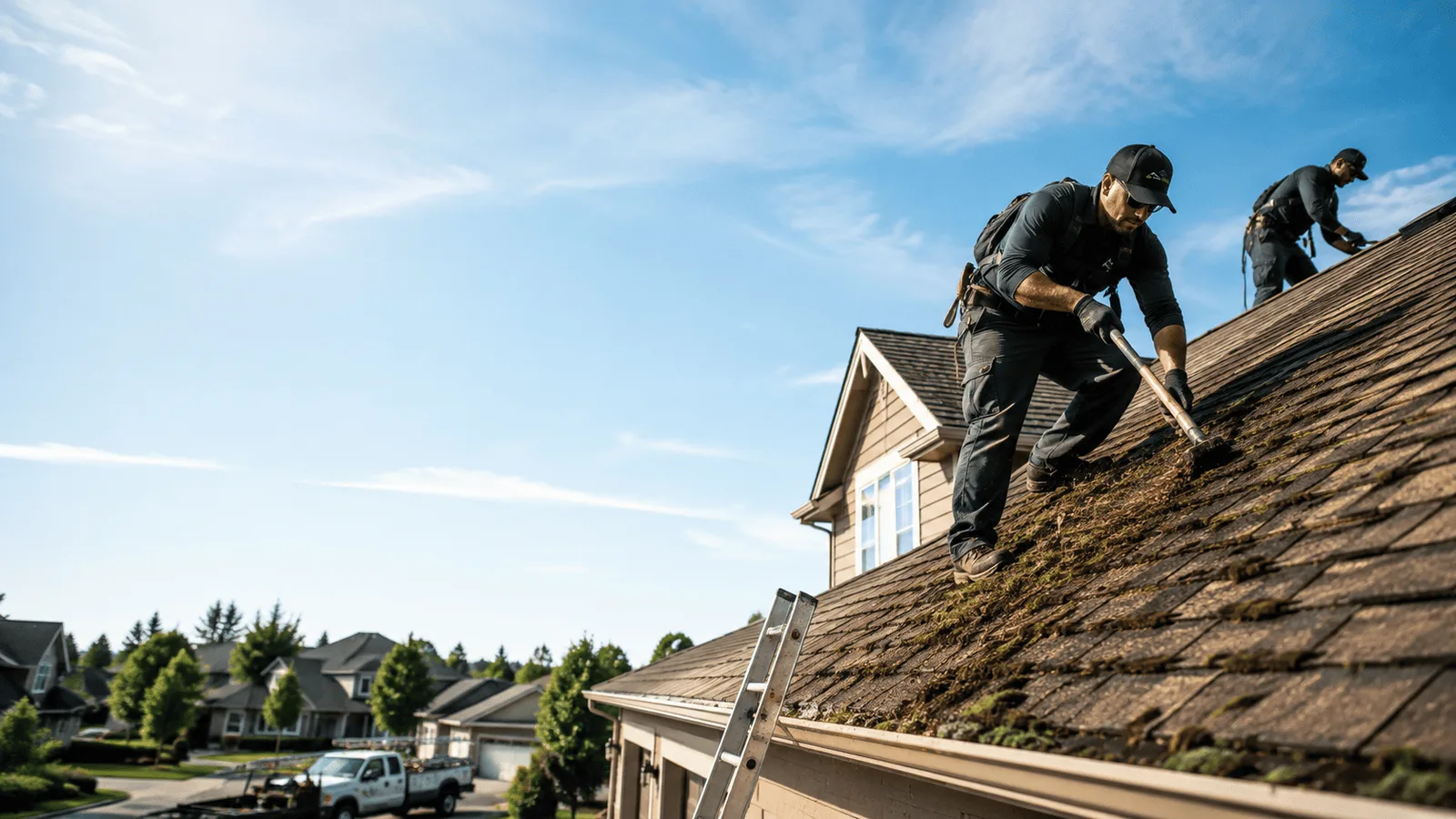Roof Moss Removal in Greenfield, OH near me